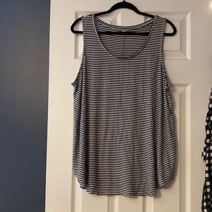 Old Navy Luxe Striped Tank Top